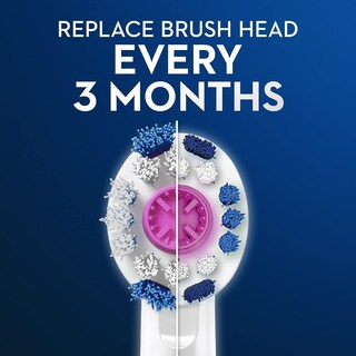 Foto 6 | Cabezales De Cepillo De Repuesto Oral-b 3d, Color Blanco, Paquete De 6 - Venta Internacional.