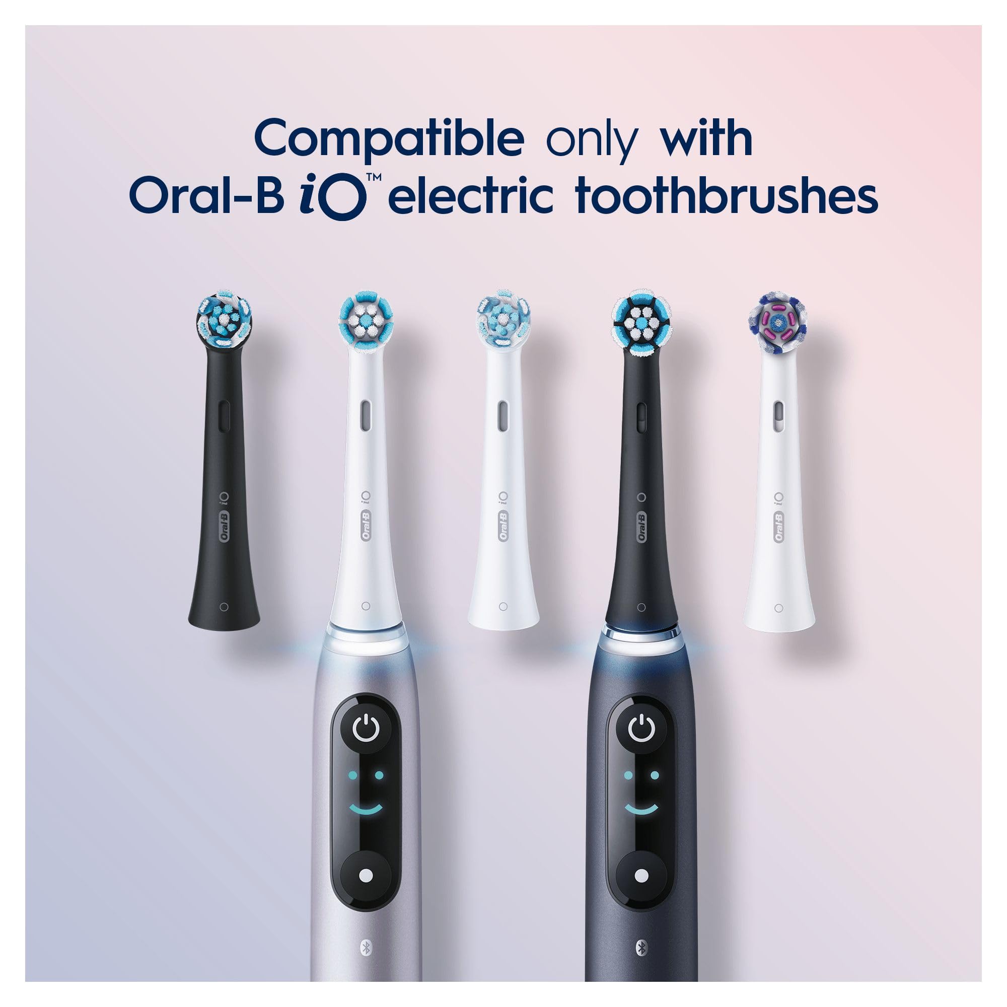 Foto 6 pulgar | Cabezal De Cepillo De Dientes Oral-b Io Gentle Care, Paquete De 4 Unidades, Color Blanco - Venta Internacional.