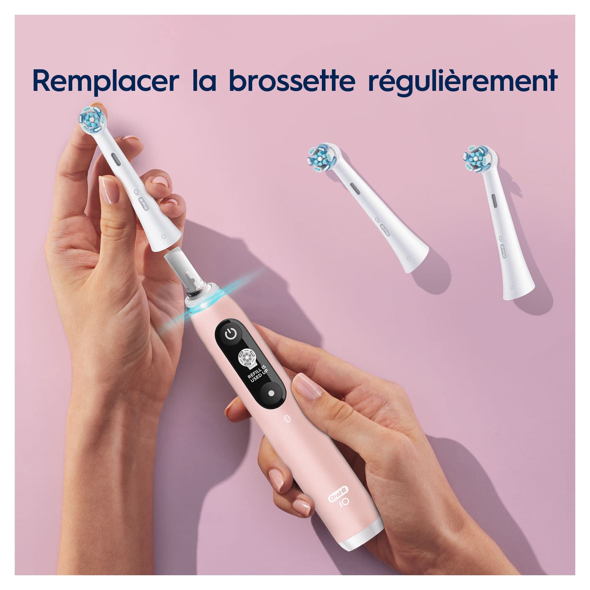 Foto 8 pulgar | Cabezal De Cepillo De Dientes Oral-b Io Gentle Care, Paquete De 4 Unidades, Color Blanco - Venta Internacional.