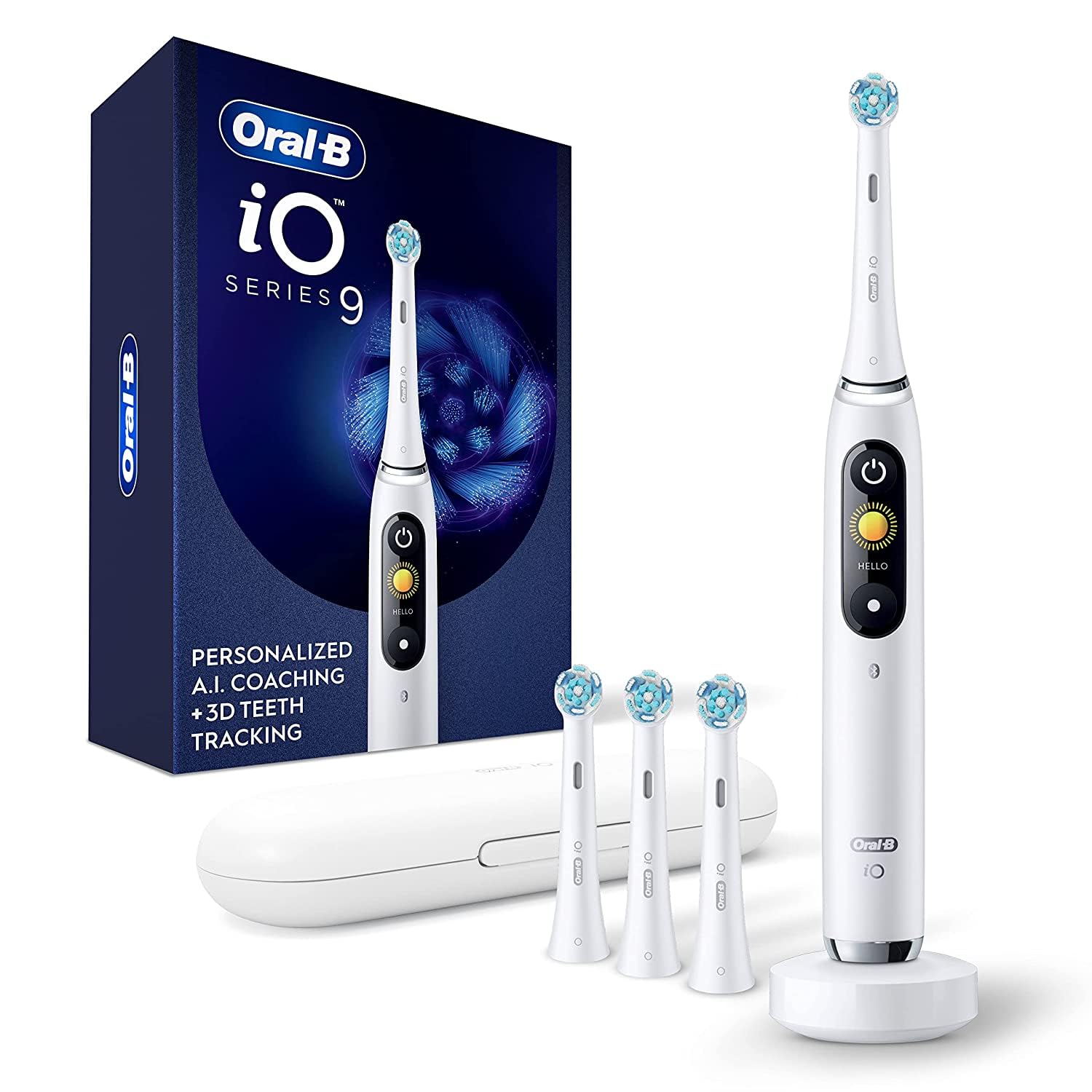 Foto 2 pulgar | Cepillo De Dientes Eléctrico Oral-b Io Series 9 Con 3 Cabezales - Venta Internacional.