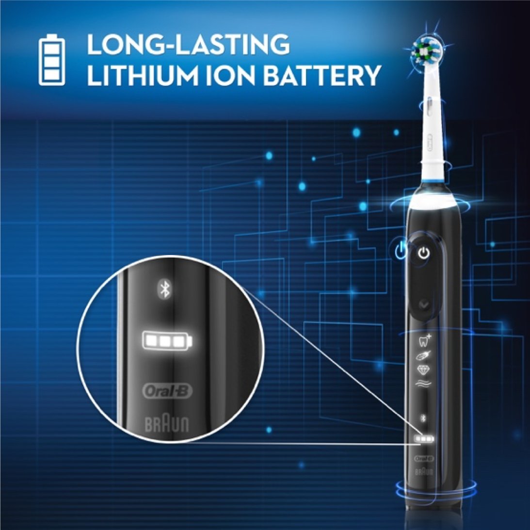 Foto 6 | Cepillo De Dientes Eléctrico Oral-b 7500 Con Cabezales De Repuesto - Venta Internacional.