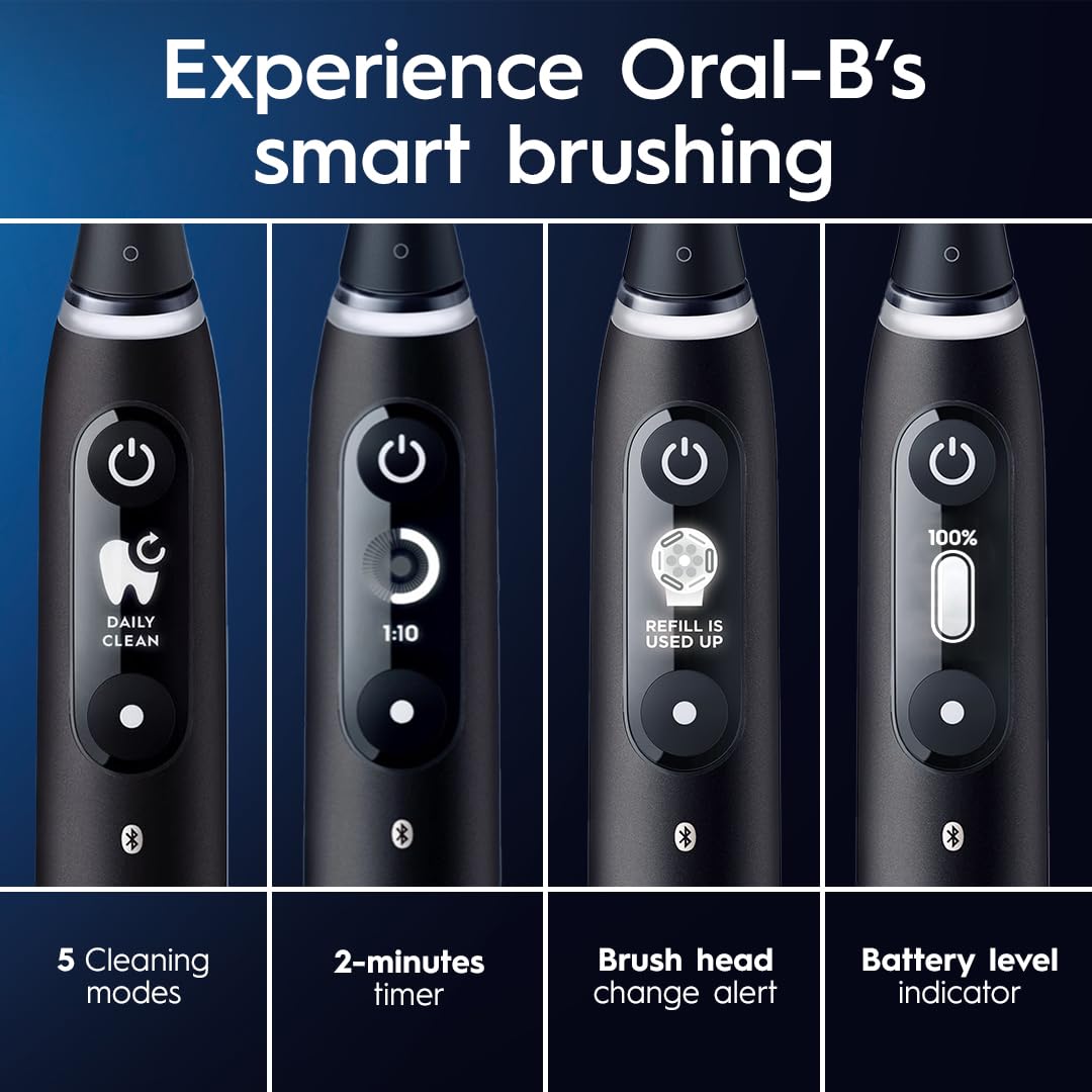 Foto 7 pulgar | Cepillo De Dientes Eléctrico Oral-b Io Series 7 Con 2 Cabezales - Venta Internacional.