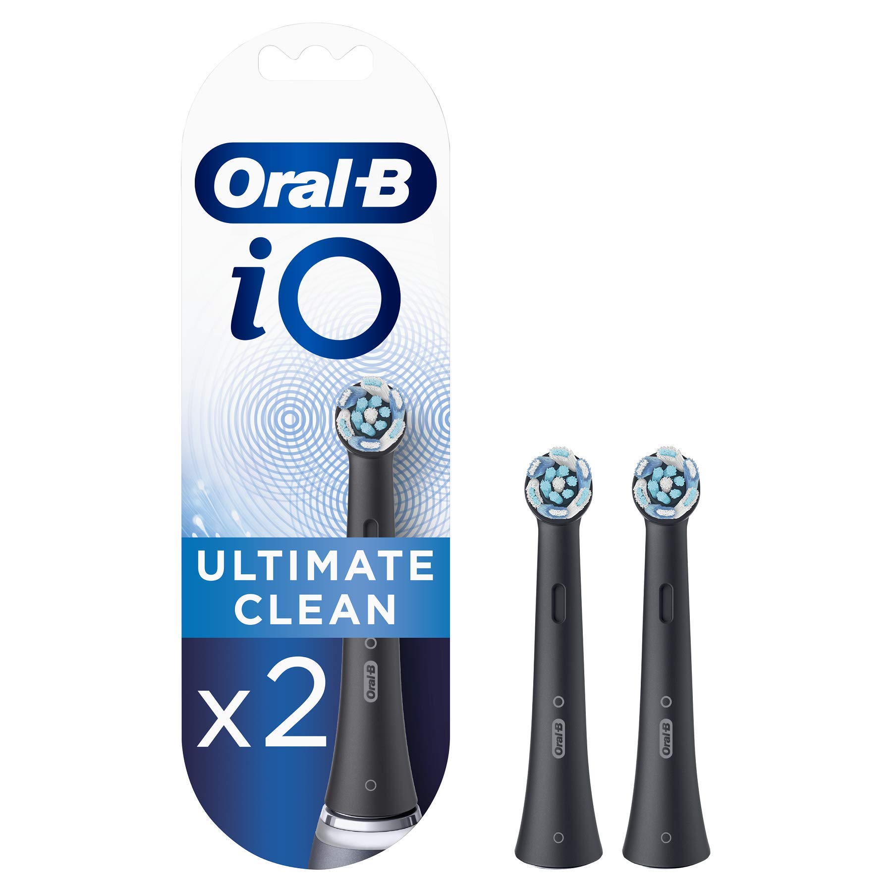 Cabezal De Cepillo De Dientes Oral-b Io Ultimate Clean, Paquete De 2 Unidades, Color Negro - Venta Internacional.