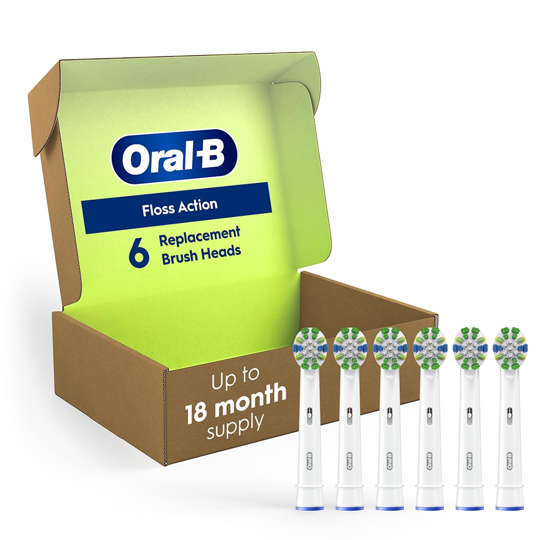 Foto 1 | Cabezales De Cepillo De Repuesto Oral-b Floss Action, Paquete De 6 - Venta Internacional.