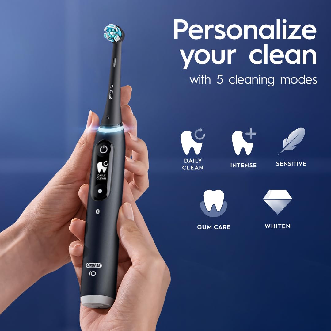 Foto 4 | Cepillo De Dientes Eléctrico Oral-b Io Series 6 Recargable Negro - Venta Internacional.