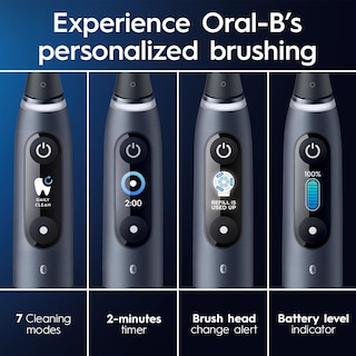 Foto 5 | Cepillo De Dientes Eléctrico Oral-b Io Series 9 Con 3 Cabezales - Venta Internacional.