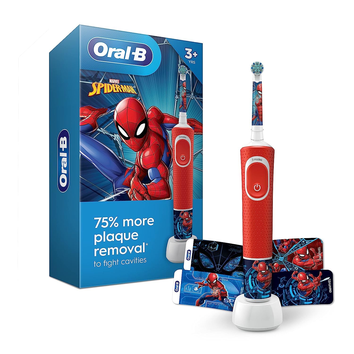 Foto 2 pulgar | Cepillo De Dientes Eléctrico Oral-b Kids Marvel Spiderman 3+ - Venta Internacional.