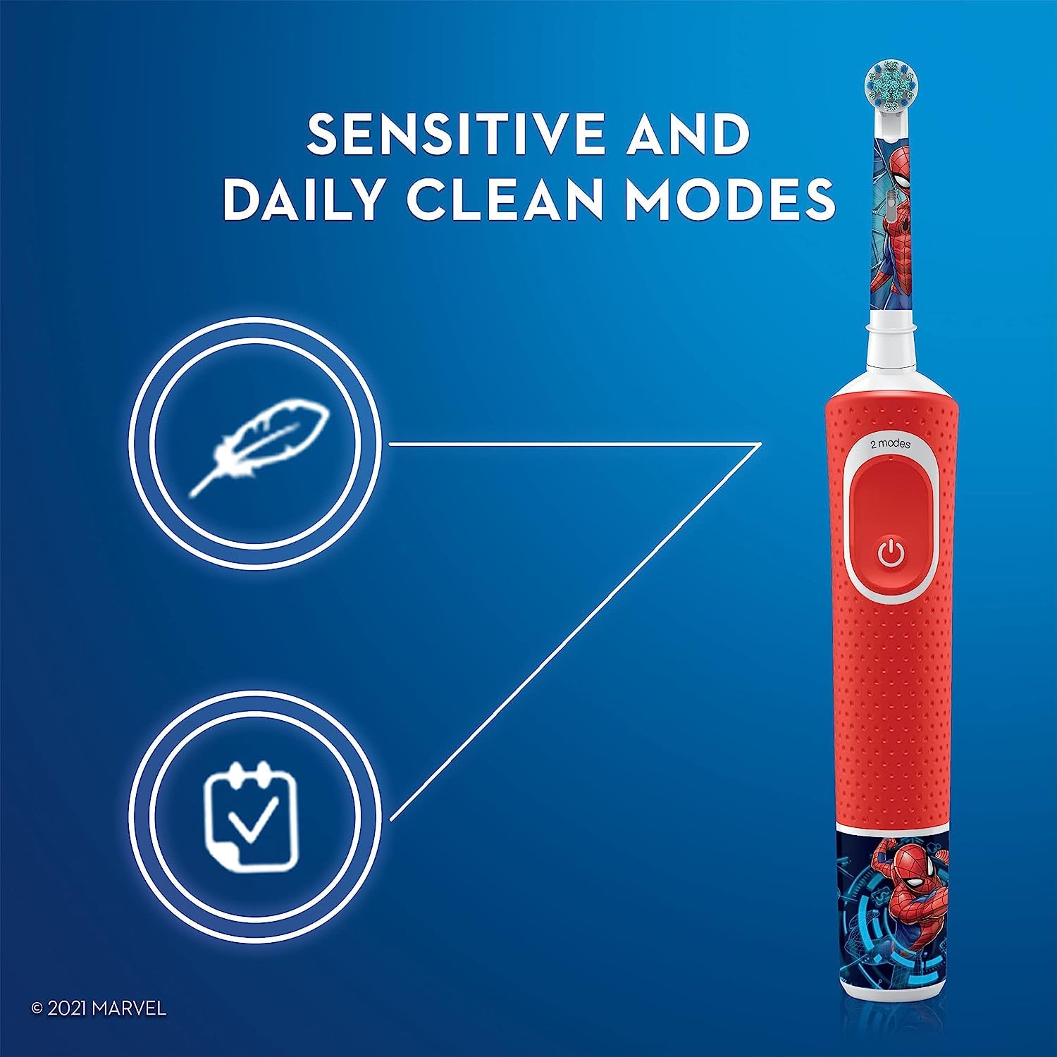 Foto 4 pulgar | Cepillo De Dientes Eléctrico Oral-b Kids Marvel Spiderman 3+ - Venta Internacional.