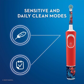 Foto 3 | Cepillo De Dientes Eléctrico Oral-b Kids Marvel Spiderman 3+ - Venta Internacional.