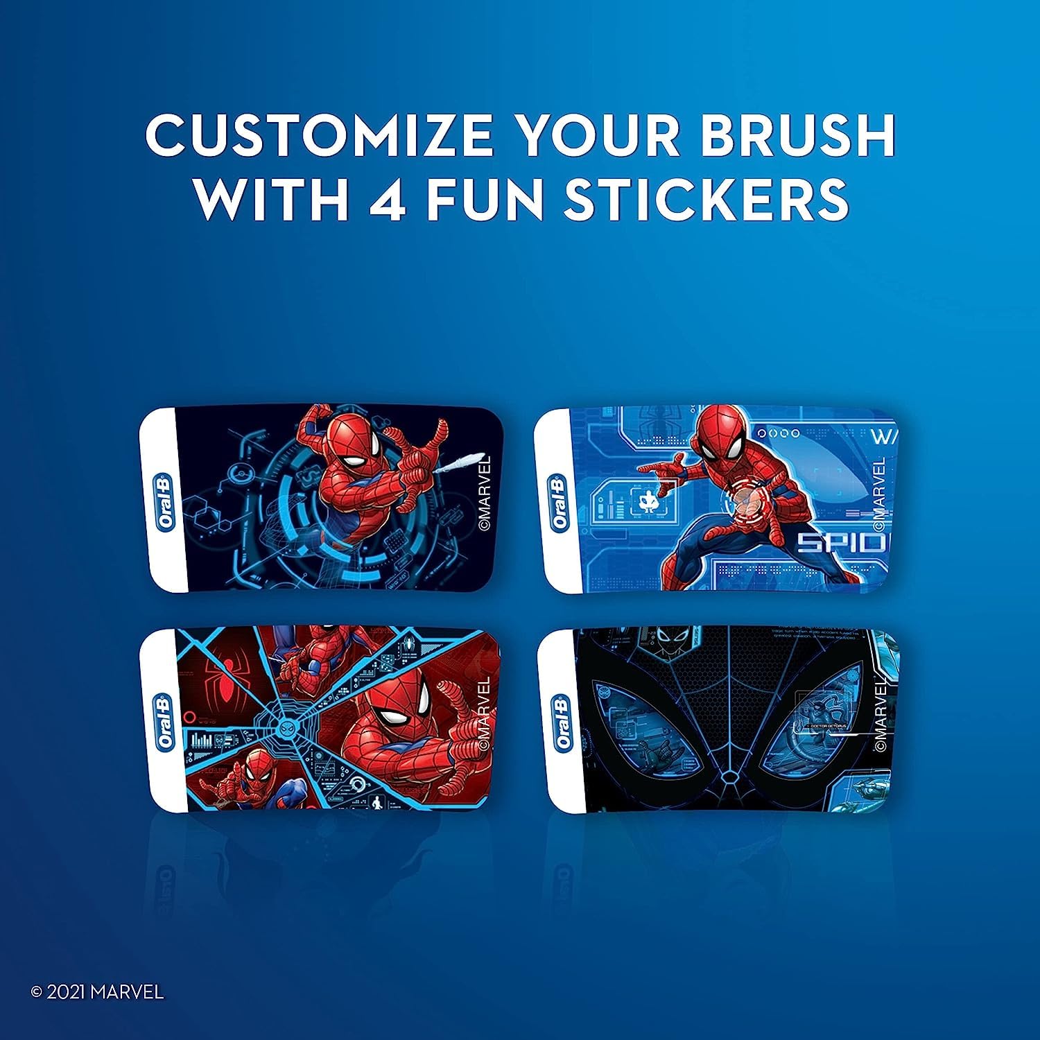 Foto 5 pulgar | Cepillo De Dientes Eléctrico Oral-b Kids Marvel Spiderman 3+ - Venta Internacional.