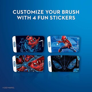 Foto 4 | Cepillo De Dientes Eléctrico Oral-b Kids Marvel Spiderman 3+ - Venta Internacional.