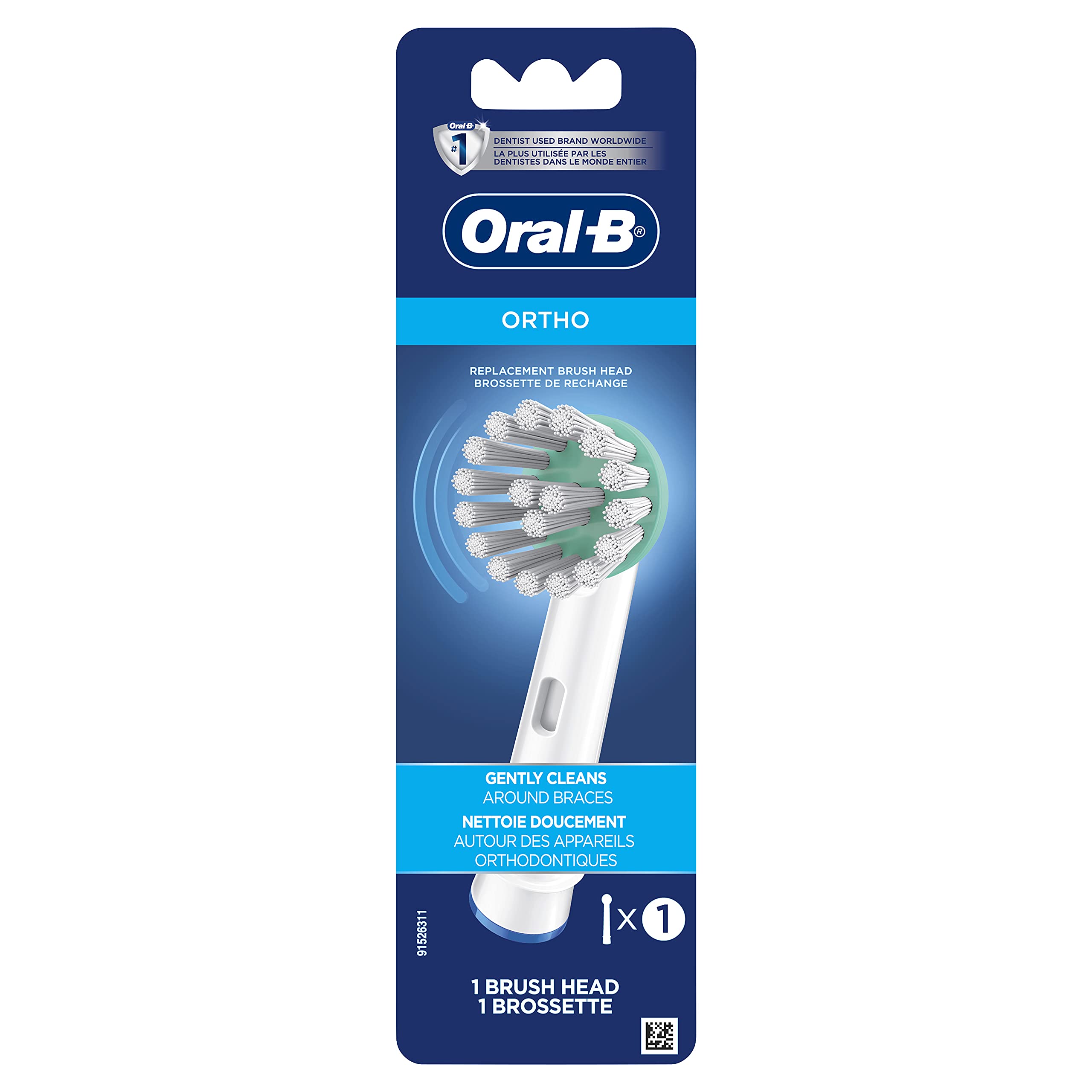 Foto 1 | Cabezal De Repuesto Para Cepillo De Dientes Eléctrico Oral-b Ortho, 1 Unidad - Venta Internacional.