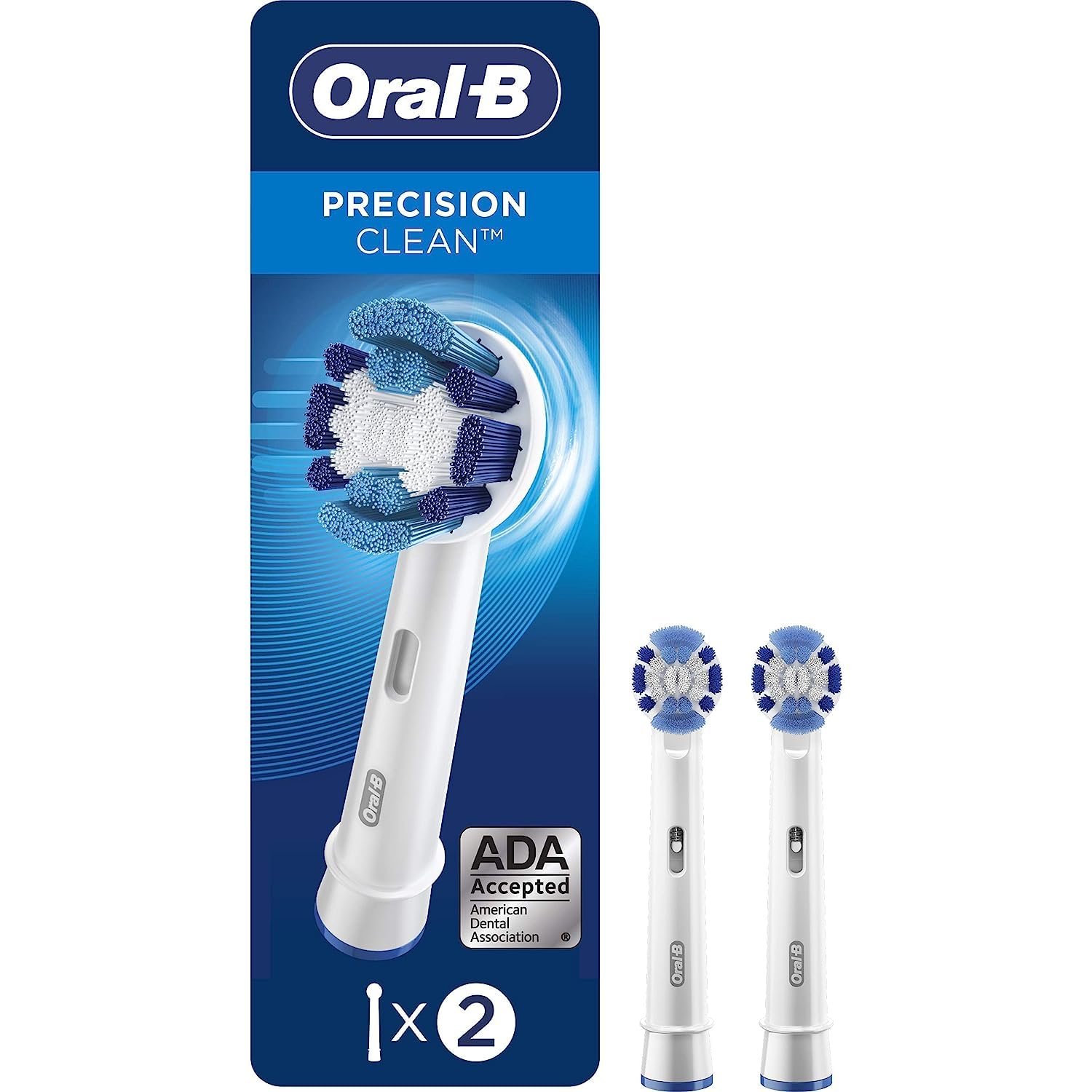 Foto 2 pulgar | Cabezales de Cepillo de Repuesto Oral-B Precision Clean 1 Caja con 2 Piezas - Venta Internacional