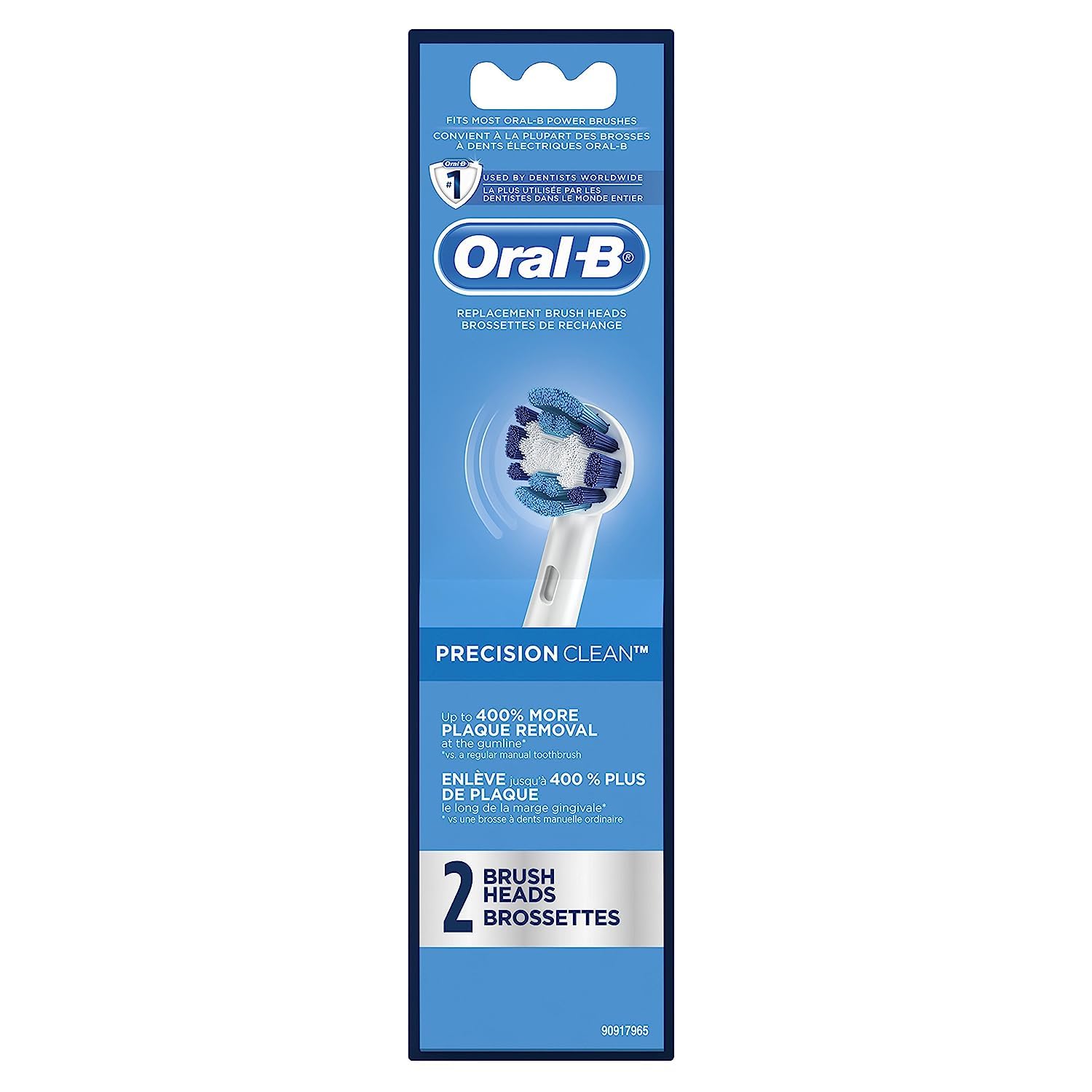 Foto 3 pulgar | Cabezales de Cepillo de Repuesto Oral-B Precision Clean 1 Caja con 2 Piezas - Venta Internacional