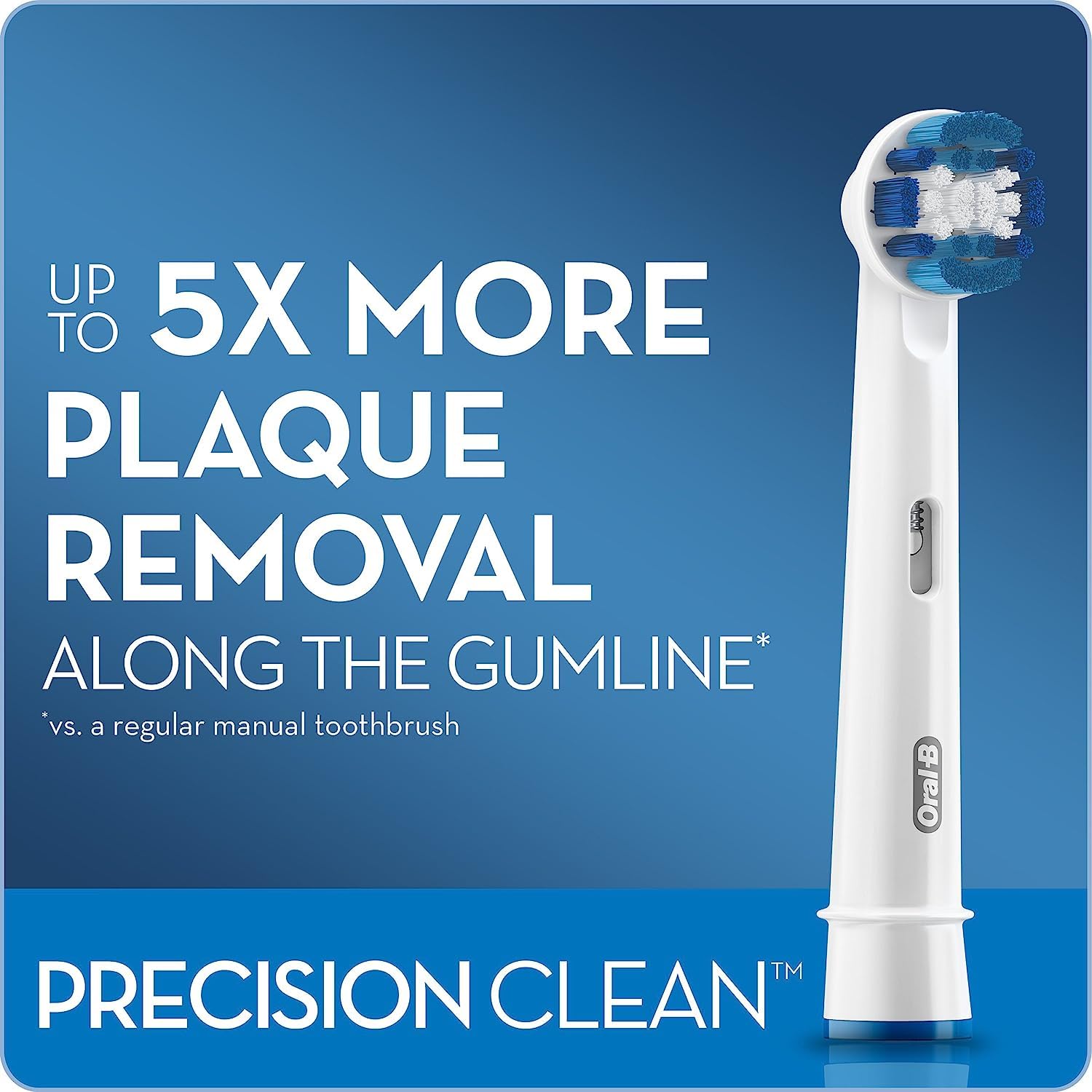 Foto 6 pulgar | Cabezales de Cepillo de Repuesto Oral-B Precision Clean 1 Caja con 2 Piezas - Venta Internacional