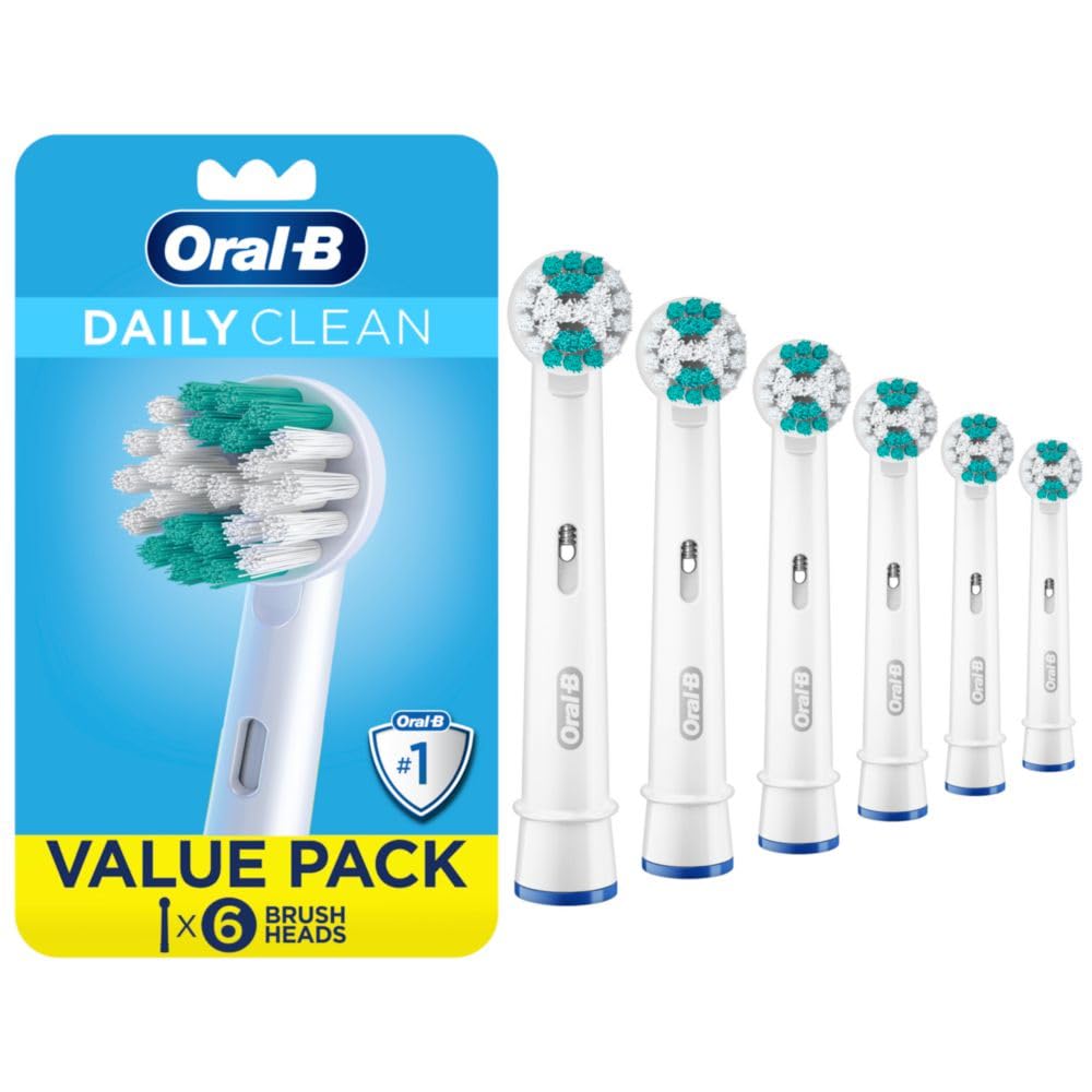 Cabezales de Repuesto Oral-B Daily Clean 1 Caja con 6 Piezas - Venta Internacional $911
