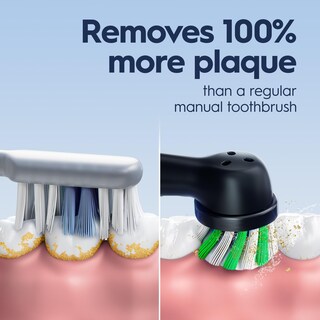 Foto 2 | Cepillo De Dientes Eléctrico Oral-b Pro 1000 Recargable Negro - Venta Internacional.
