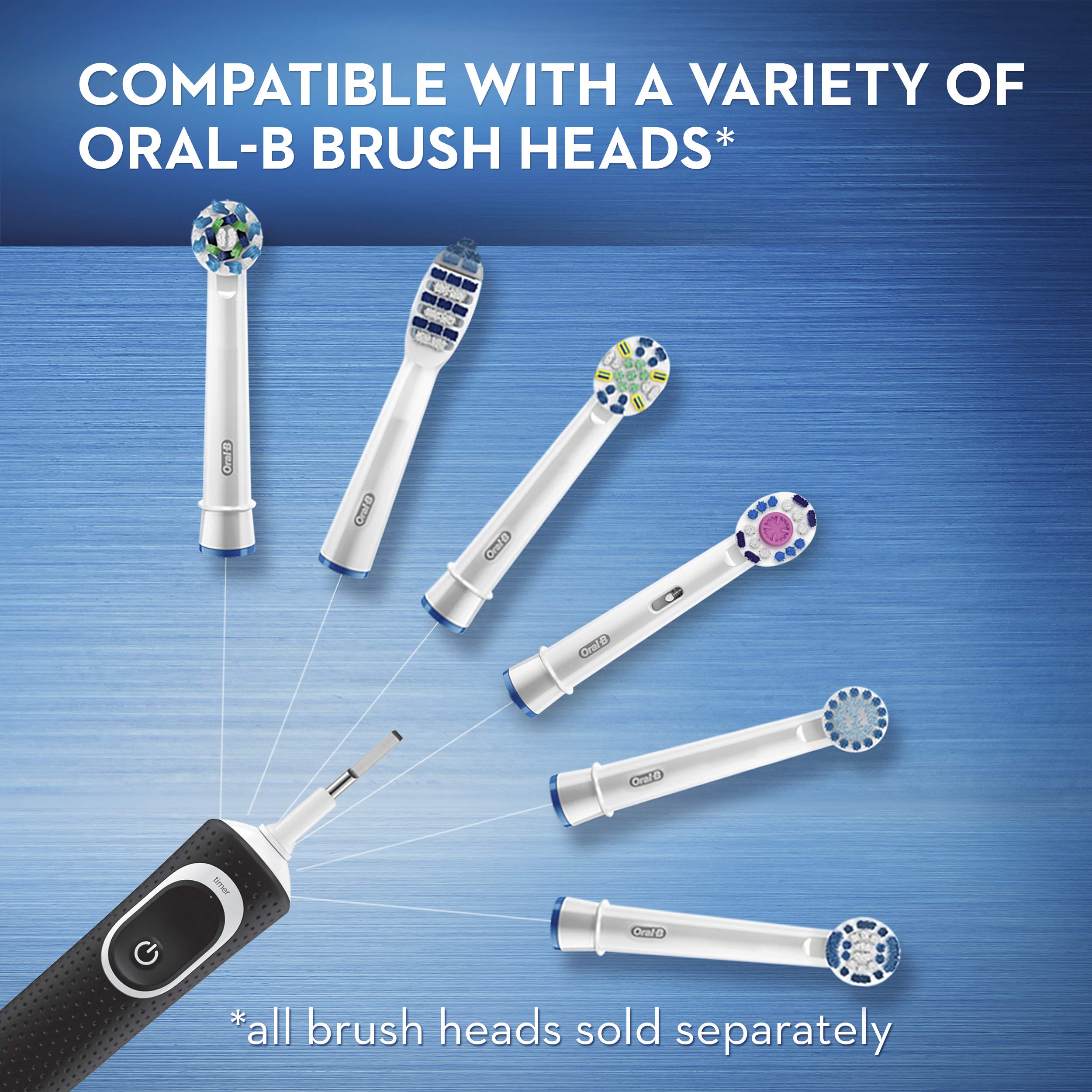 Foto 8 pulgar | Cepillo de Dientes Eléctrico Oral-b Vitality Flossaction Black - Venta Internacional