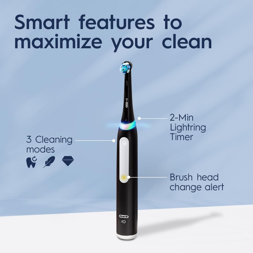Foto 5 pulgar | Cepillo De Dientes Eléctrico Oral-b Io Deep Clean Recargable Negro - Venta Internacional.
