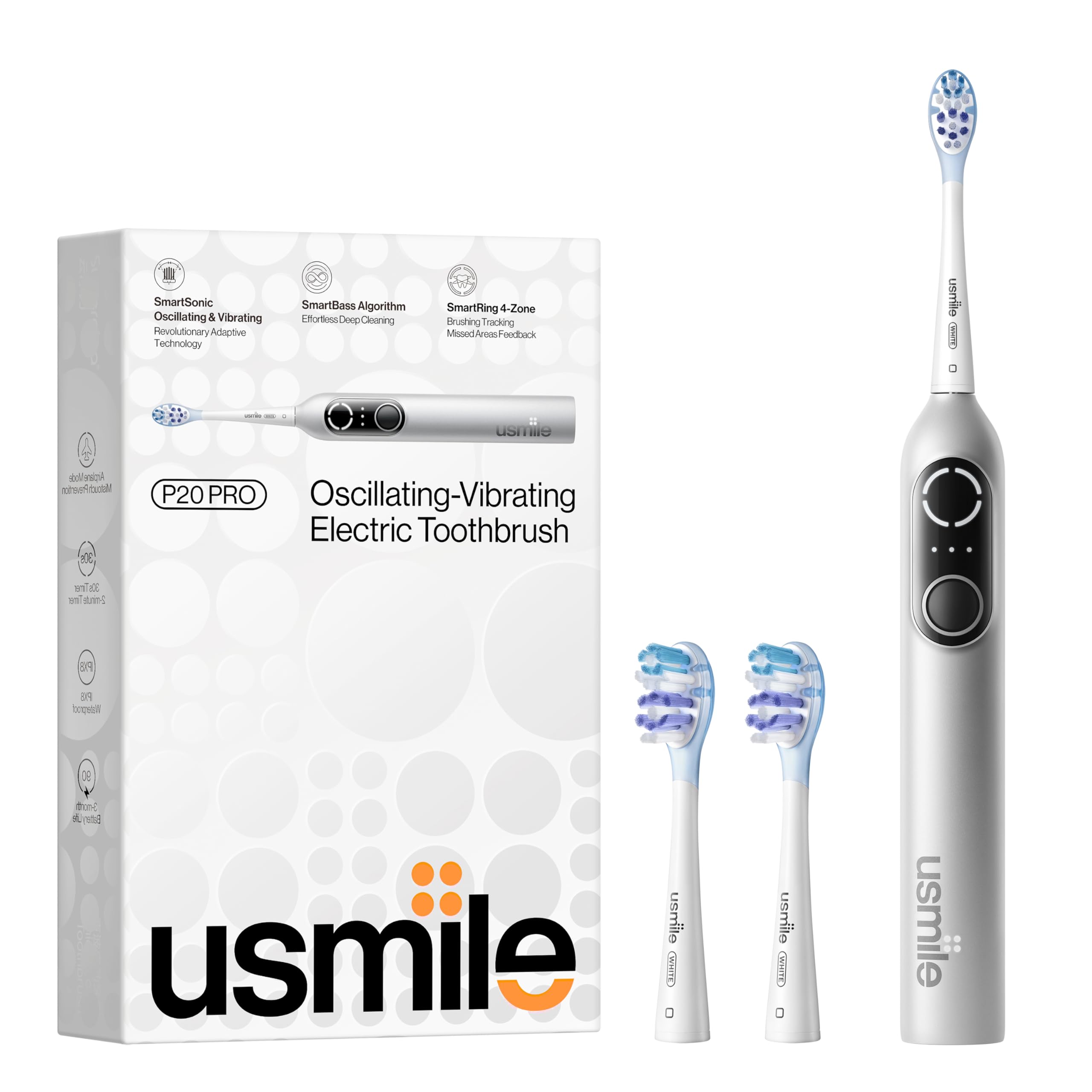 Cepillo De Dientes Eléctrico Usmile P20 Pro Oscilante-vibratorio - Venta Internacional. $2,299