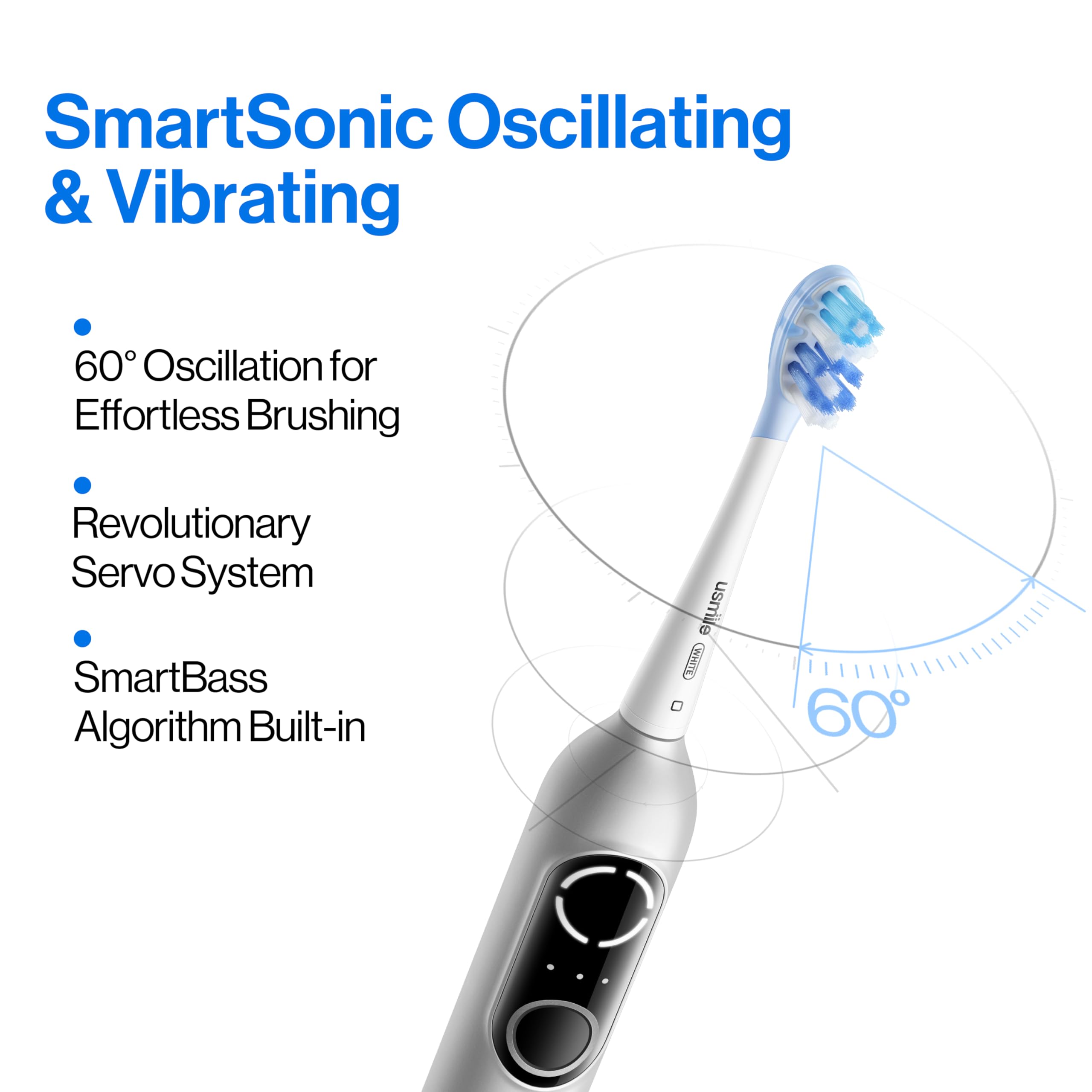 Foto 3 pulgar | Cepillo De Dientes Eléctrico Usmile P20 Pro Oscilante-vibratorio - Venta Internacional.