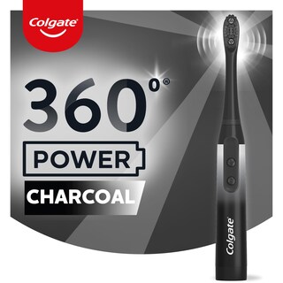 Foto 2 | Cepillo De Dientes Colgate 360 Charcoal Con Batería Sónica - Venta Internacional.