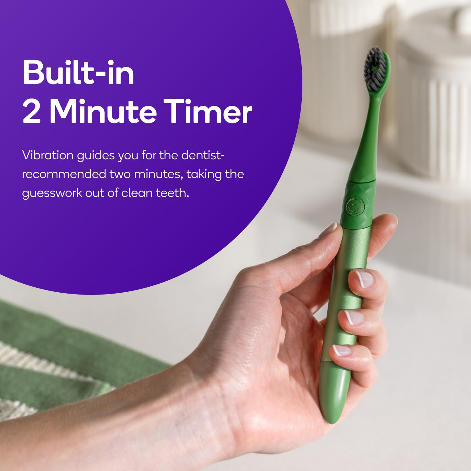 Foto 5 pulgar | Cepillo De Dientes Burst Nova Sonic Powered Para Blanquear Los Dientes, Rojo - Venta Internacional.
