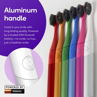Foto 6 | Cepillo De Dientes Burst Nova Sonic Powered Para Blanquear Los Dientes, Rojo - Venta Internacional.