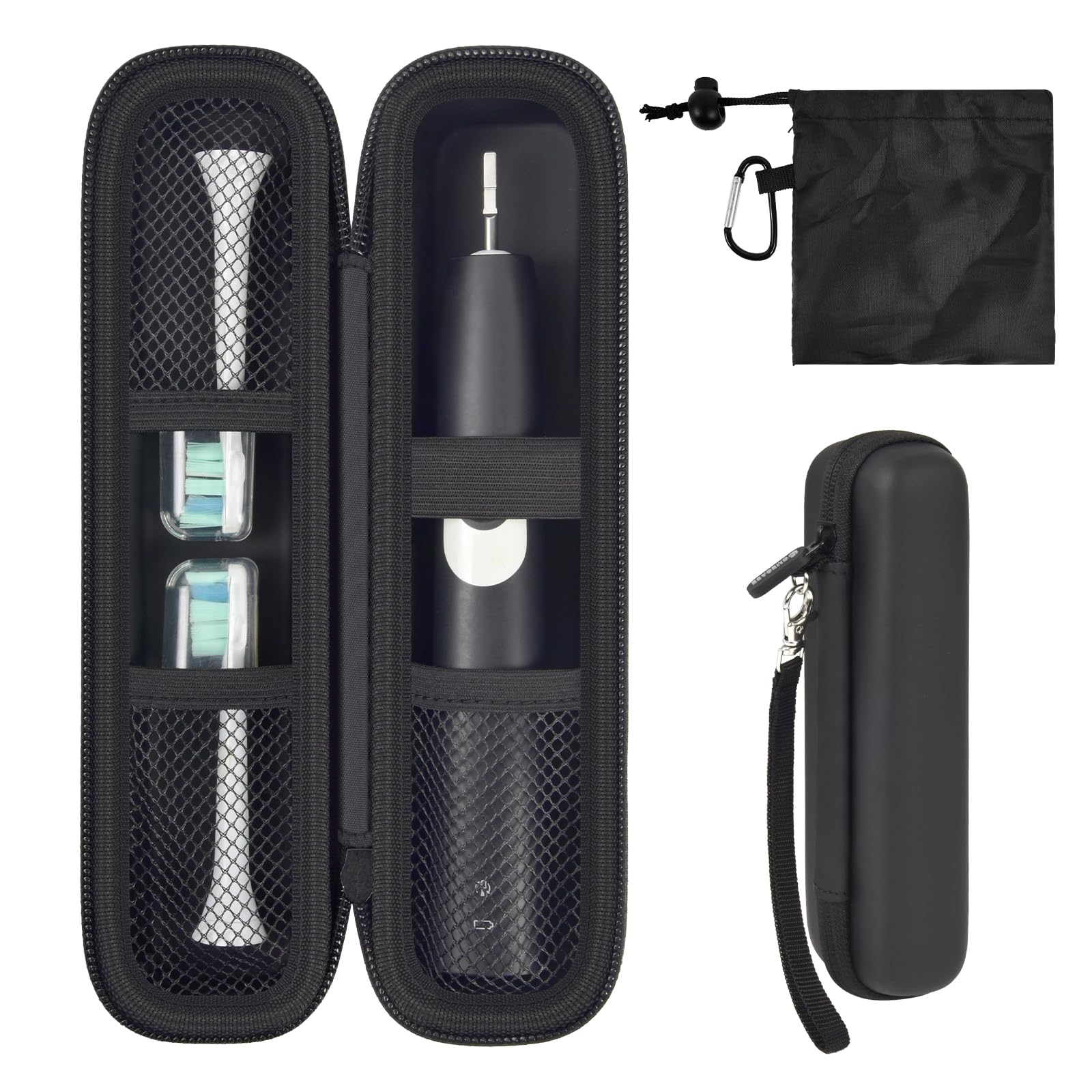 Foto 2 pulgar | Funda Rígida De Viaje Para Cepillos De Dientes Para Oral-b Y Philips Sonicare - Venta Internacional.