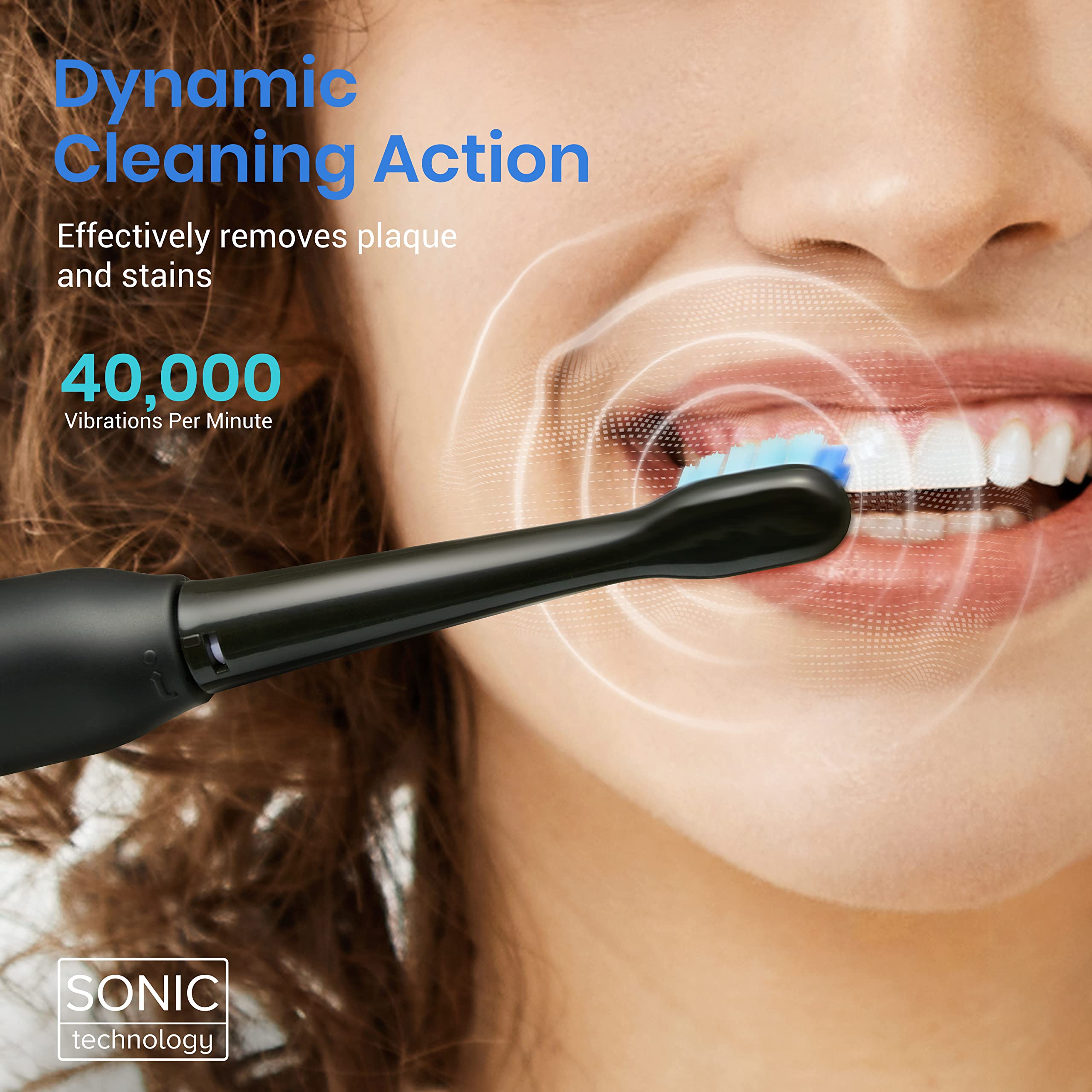Foto 4 pulgar | Cepillo De Dientes Eléctrico Etekcity Para Adultos/niños, 8 Cabezales - Venta Internacional.