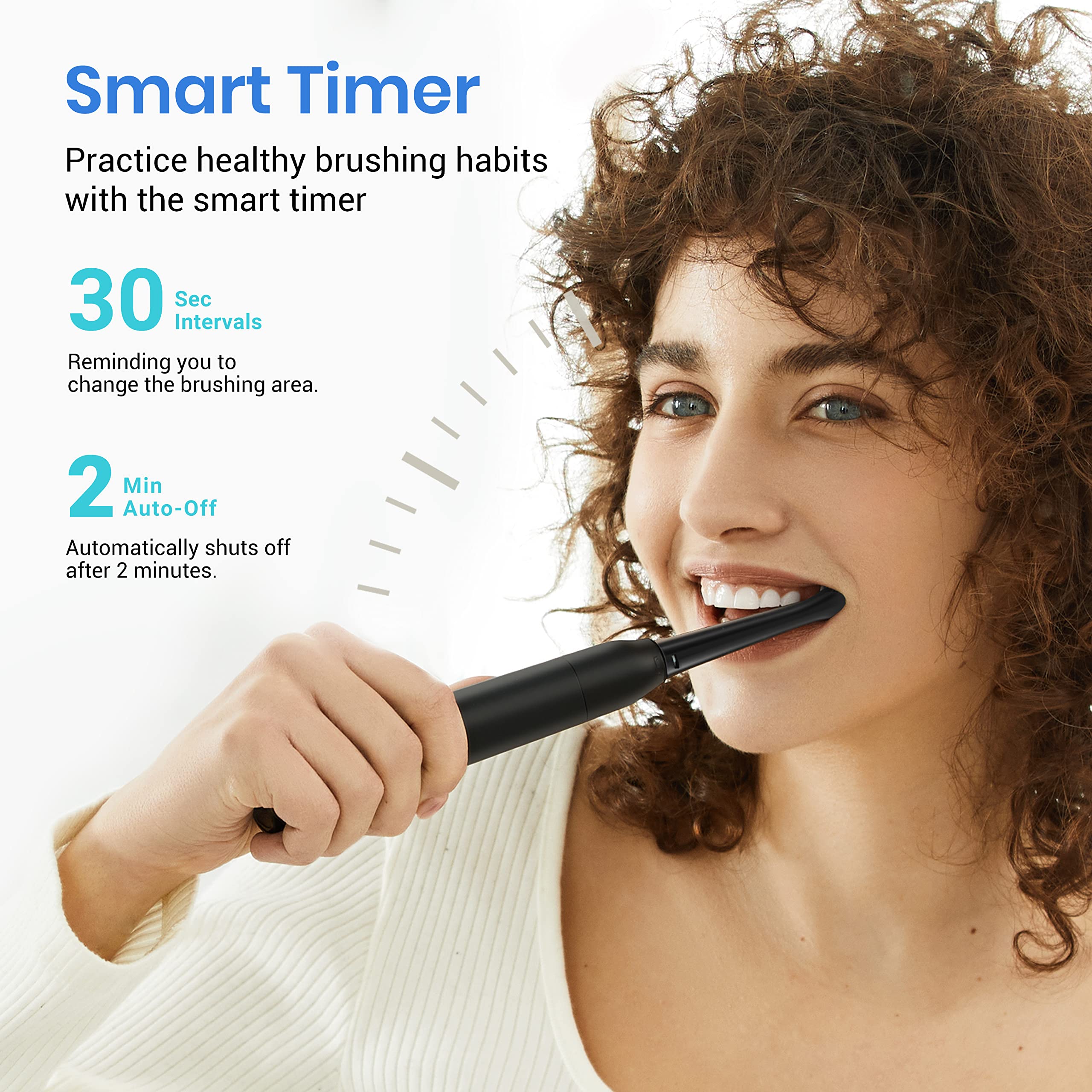 Foto 7 pulgar | Cepillo De Dientes Eléctrico Etekcity Para Adultos/niños, 8 Cabezales - Venta Internacional.