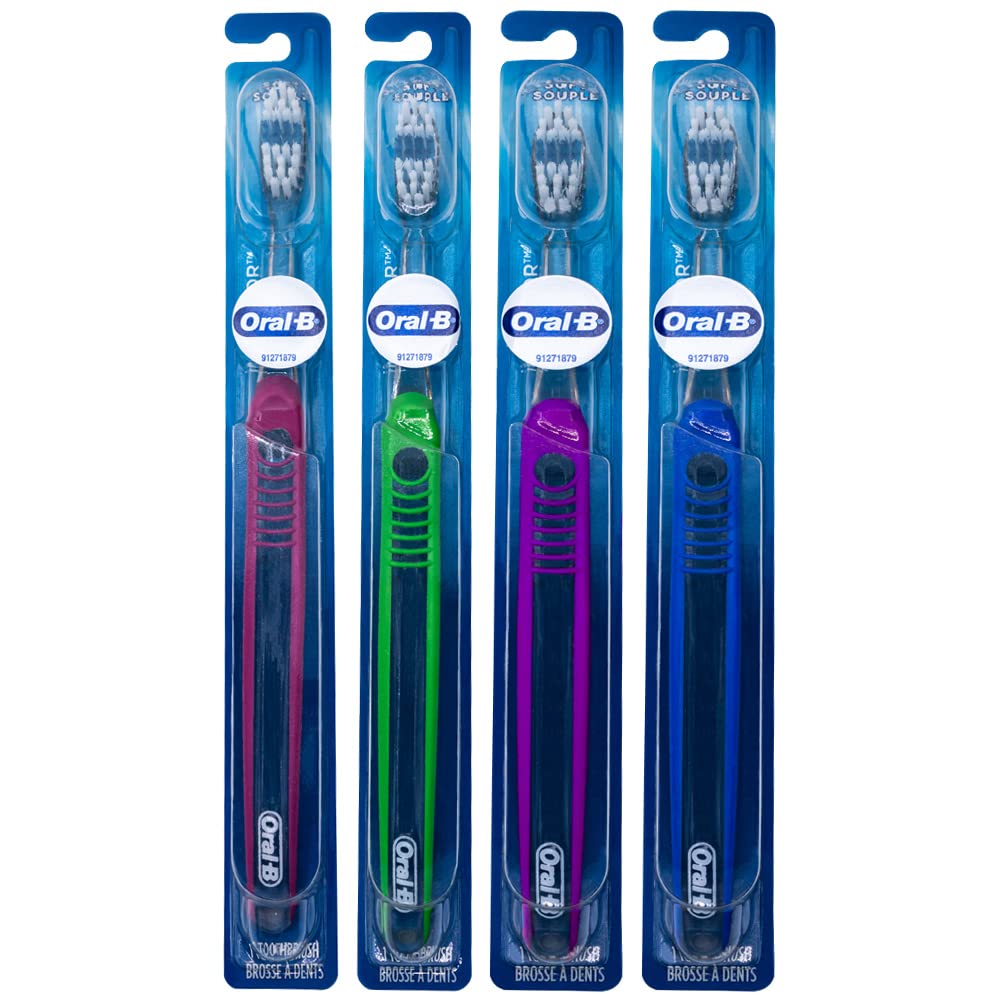 Foto 1 | Cepillo De Dientes Oral-b Indicator 35 Compact Soft, Paquete De 4 - Venta Internacional.