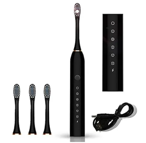Foto 3 pulgar | Cepillo Xtellar De Dientes Eléctrico Negro +3 Cabezales Gratis