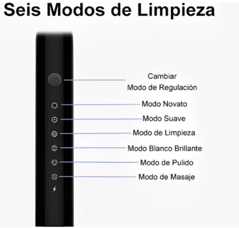 Foto 3 | Cepillo Xtellar De Dientes Eléctrico Negro +3 Cabezales Gratis