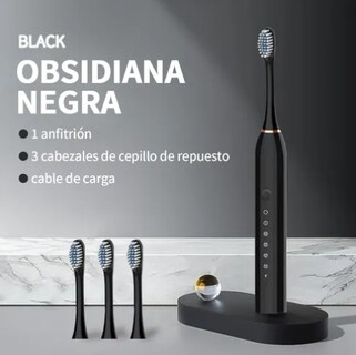 Foto 4 | Cepillo Xtellar De Dientes Eléctrico Negro +3 Cabezales Gratis