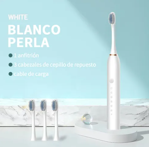 Foto 3 pulgar | Cepillo Xtellar De Dientes Eléctrico Blanco +3 Cabezales Gratis