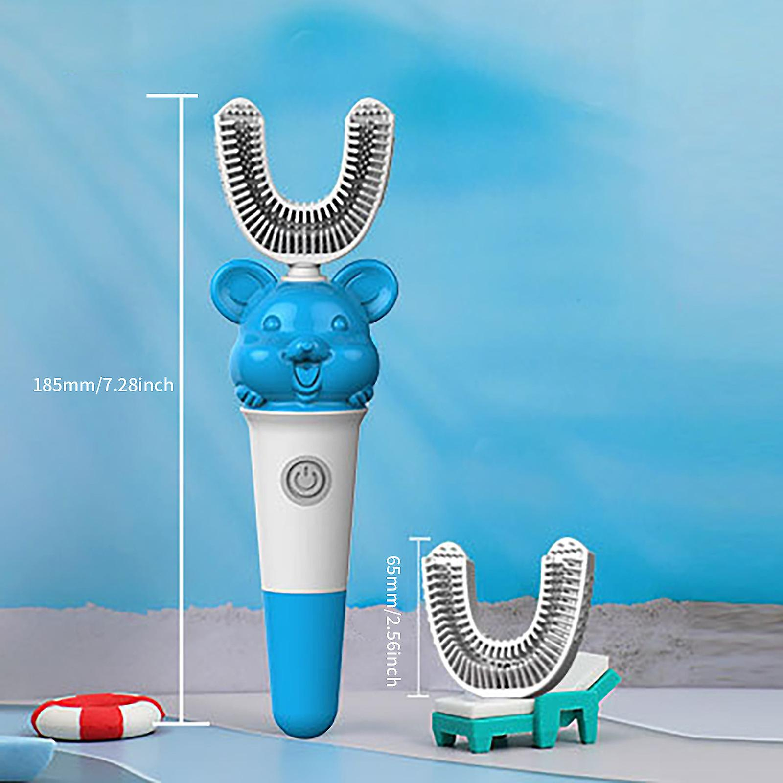 Foto 4 pulgar | Cepillo De Dientes Eléctrico Huoguo  Cabezal De Cepillo Impermeable En Forma De U - Venta Internacional.