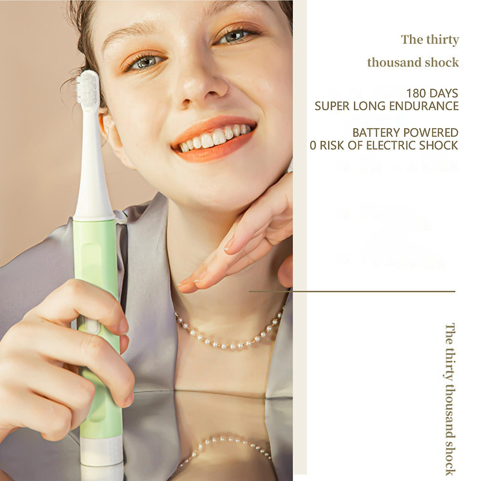 Foto 5 | Cepillo De Dientes Giratorio Eléctrico Huoguo Impermeable Con Protector Bucal - Venta Internacional.