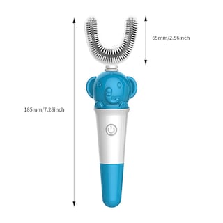 Foto 3 | Cepillo De Dientes Eléctrico Huoguo Cabezal De Cepillo Impermeable En Forma De U - Venta Internacional.