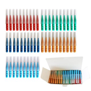 Foto 1 | Cepillos Interdentales Huoguo 50 Unidades Delgados De 0 7 A 1 2 Mm Para Niños Y Adultos - Venta Internacional.