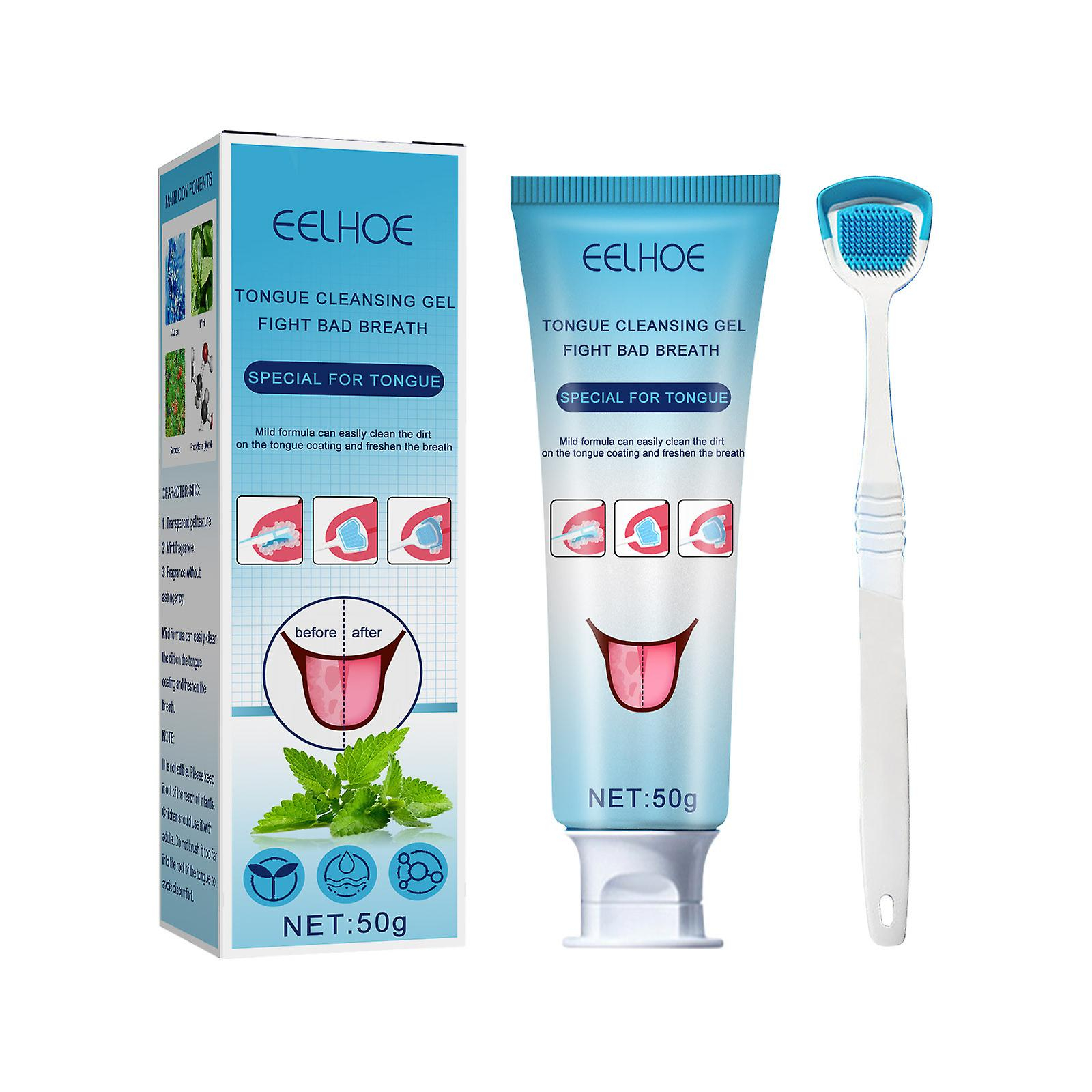 Cepillo De Limpieza De Lengua Y Raspador De Lengua Huoguo - Venta Internacional.