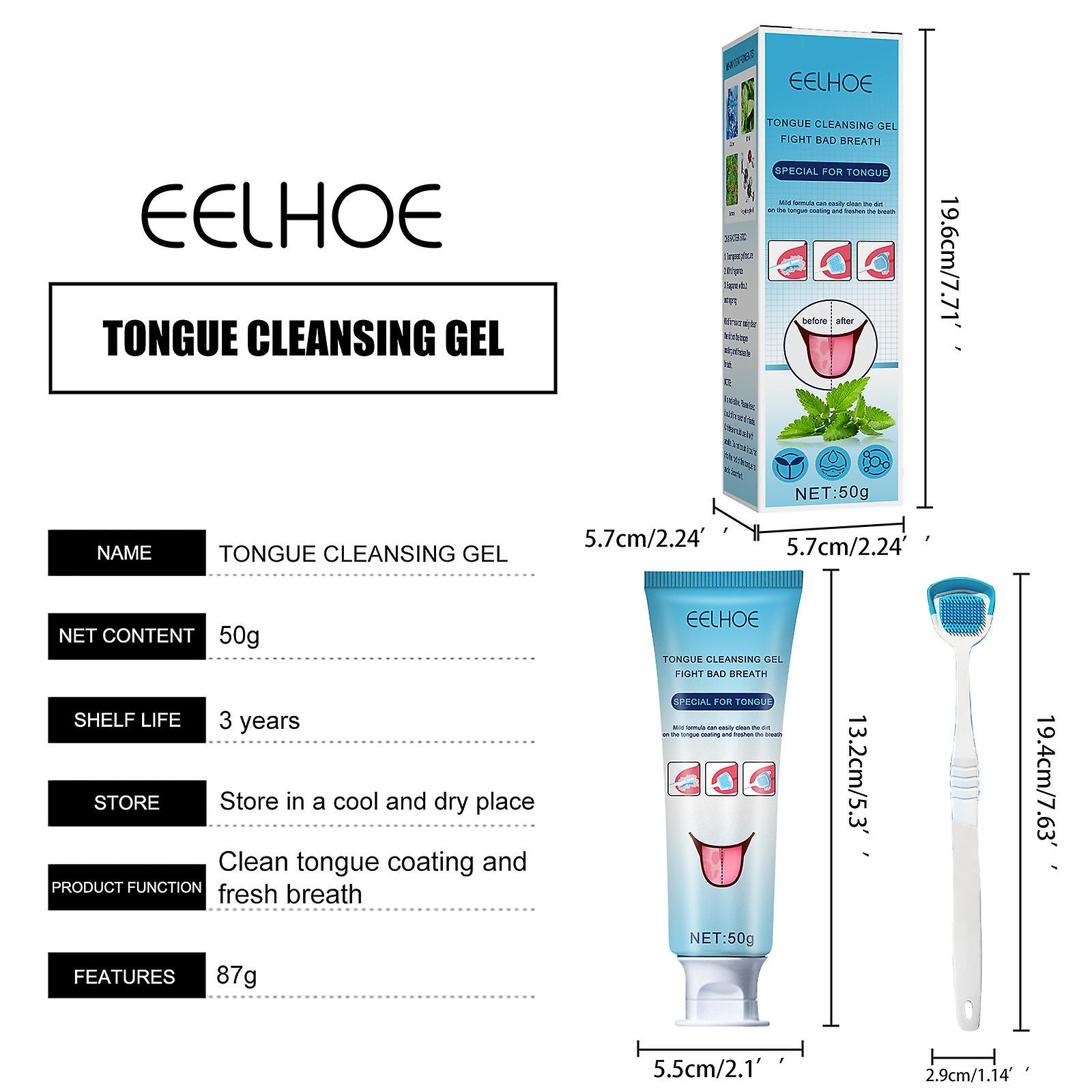 Foto 4 pulgar | Cepillo De Limpieza De Lengua Y Raspador De Lengua Huoguo - Venta Internacional.