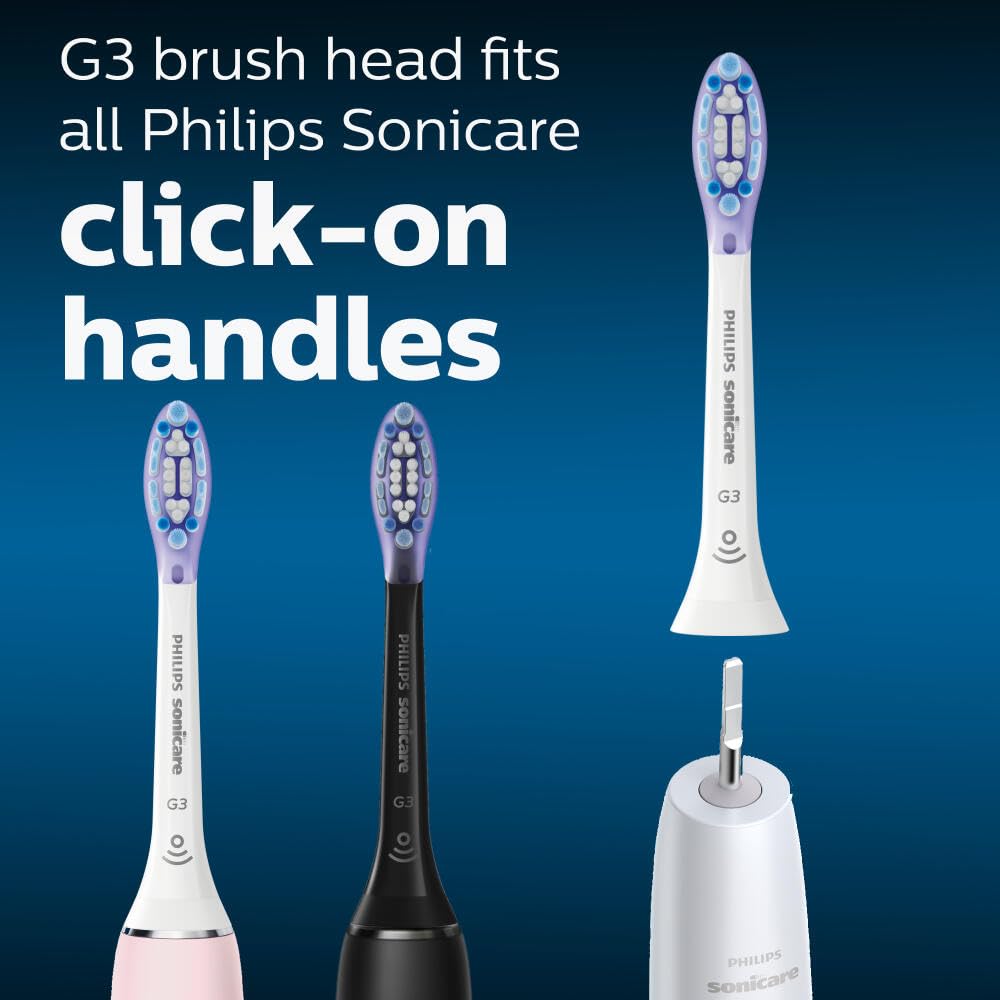 Foto 8 pulgar | Paquete De 2 Cabezales De Cepillo De Dientes Philips Sonicare G3 2 En 1 Hx9052/65 - Venta Internacional.
