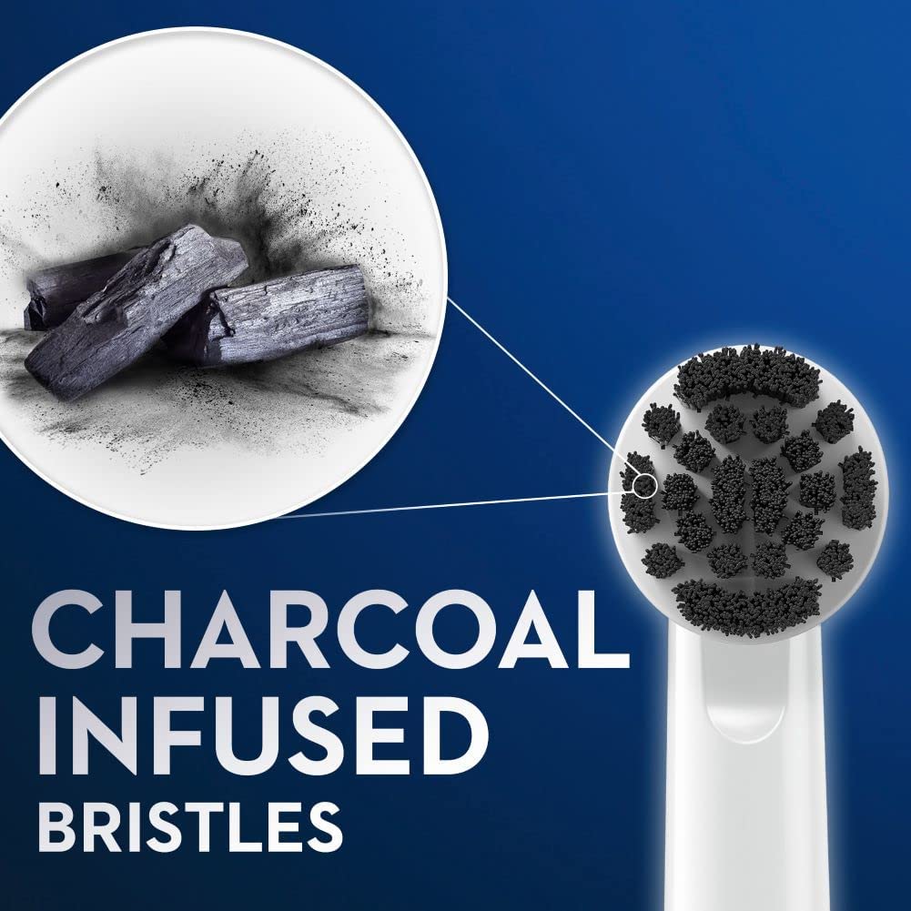 Foto 5 pulgar | Cepillo De Dientes Eléctrico Oral-b Charcoal Con Cabezales De Repuesto - Venta Internacional.