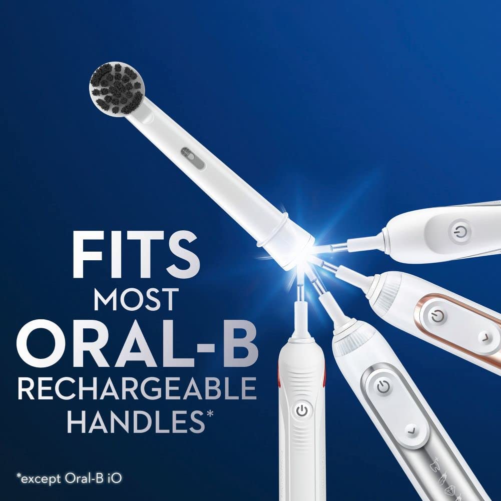 Foto 6 pulgar | Cepillo De Dientes Eléctrico Oral-b Charcoal Con Cabezales De Repuesto - Venta Internacional.