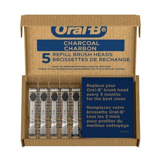 Foto 7 | Cepillo De Dientes Eléctrico Oral-b Charcoal Con Cabezales De Repuesto - Venta Internacional.