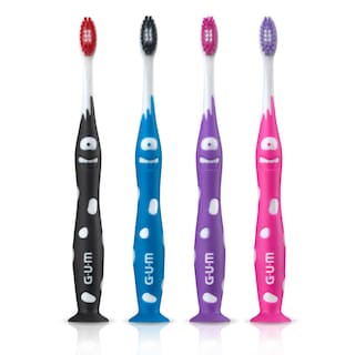 Foto 2 | Cepillo De Dientes Gum Monsterz Jr Para Niños De Cerdas Suaves De 5 Años O Más De 12 Unidades - Venta Internacional.