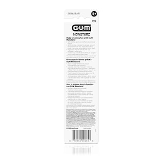 Foto 4 | Cepillo De Dientes Gum Monsterz Jr Para Niños De Cerdas Suaves De 5 Años O Más De 12 Unidades - Venta Internacional.