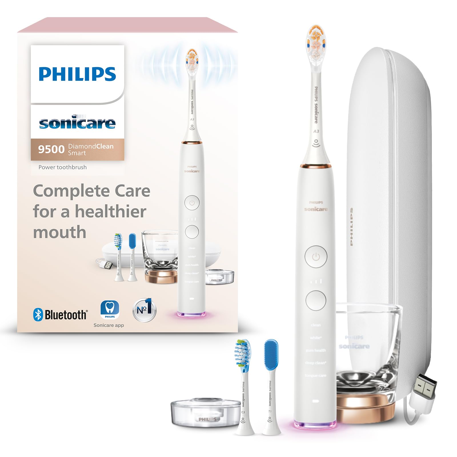 Foto 2 pulgar | Cepillo De Dientes Eléctrico Philips Sonicare Diamondclean Smart 9500 - Venta Internacional.