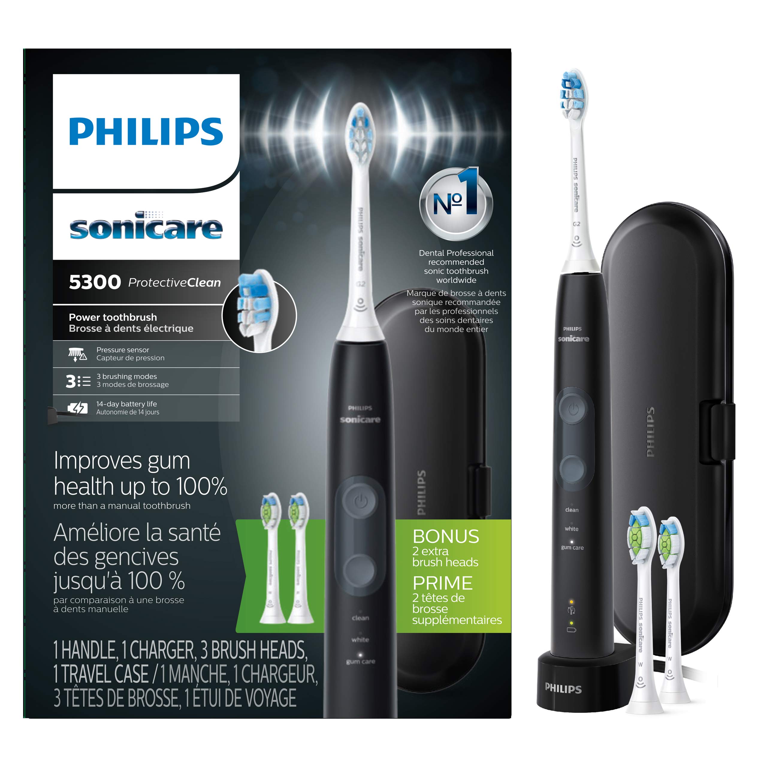 Foto 2 pulgar | Cepillo De Dientes Eléctrico Philips Sonicare Protectiveclean 5300 - Venta Internacional.